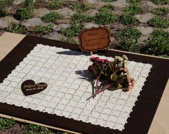 Wedding guestbook alternative Guest book Puzzle Guest book Wedding Guest book Alternative Guestbook puzzle Puzzle Guestbook Wedding Puzzle