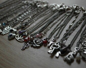 jewelry - necklace for minifee/ MSD / small SD - silver PART 1