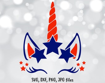 Download 4th Of July Unicorn Svg File