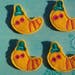 Mr. Dinkles 4 cut Felties DIY Machine Embroidered Felties four cut troll pet felties