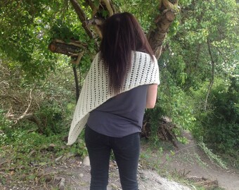 Simple Shawlette Scarf