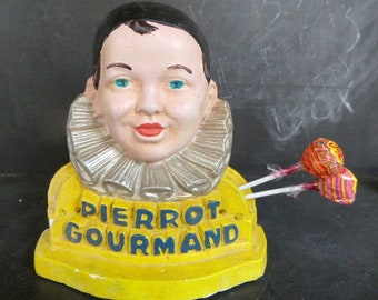 French Vintage Lollipops stand. Kitchen decor. Kitchenalia