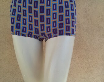 Vintage 1960s Mens Swim Trunks 60s Bathing Suit Mens Sz S M