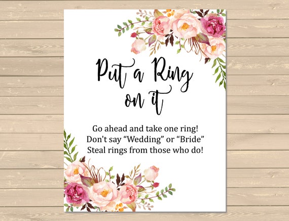 Dramatic image in put a ring on it bridal shower game free printable Magic image pertaining to put a ring on it bridal shower game free printable
