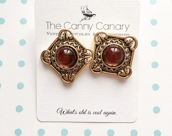 80's Egyptian Style Earrings