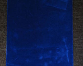 Sheet A4 SignoFlock - paper royal blue velvet flocking