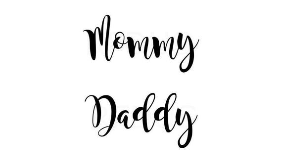 Mommy Svg Svg Daddy Svg Mother Hood Life Svg Cricut Cameo