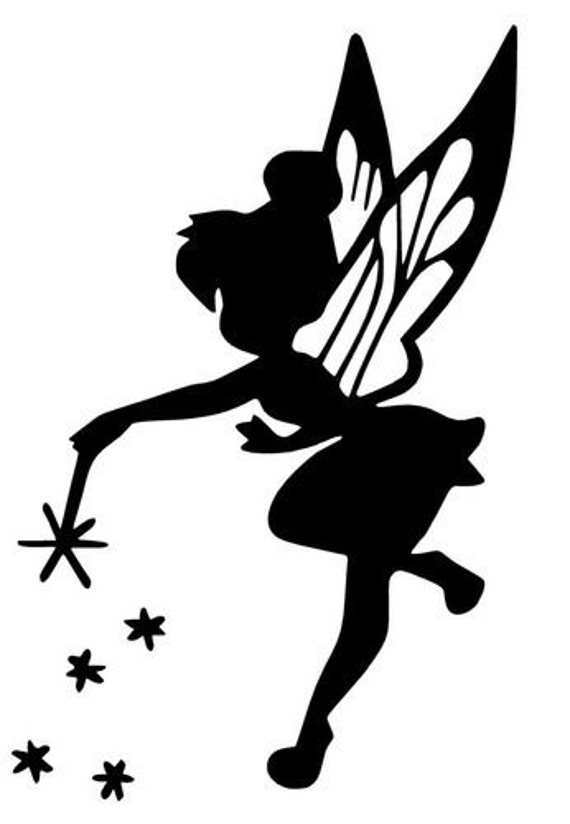 svg disney tinkerbell tinkerbell silhouette peter pan