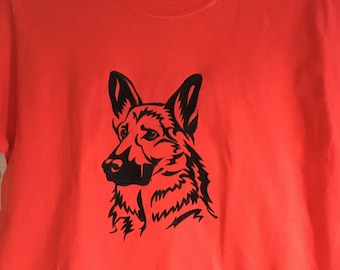German Shepard t-shirt