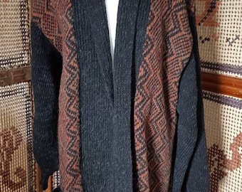 Seventies maxi coat/cardigan
