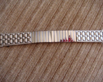 Men's Stainless Wrist Watch Band Watch Band Baldwin Vintage New Stock Expansion Band