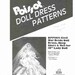 Poissot Doll Dress Pattern DPP205 Civil War Bride Dress