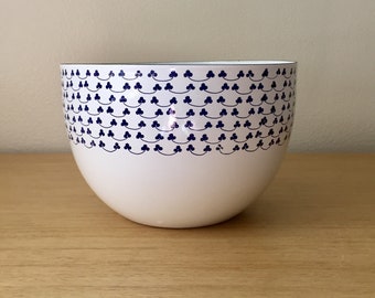 excellent kaj franck finel blue clover bowl