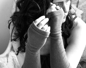 GIFT CERTIFICATE Fingerless Gloves, fingerless mittens, gift for her, Cashmere Arm Warmers, cashmere gift, cashmere fingerless gloves, gift