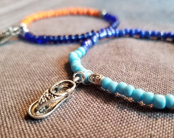 Beaded Bracelets - Beach Theme
