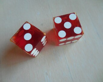 A Pair of HOLIDAY Casino Dice