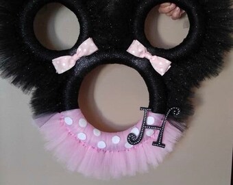 Minnie Mouse Wreath