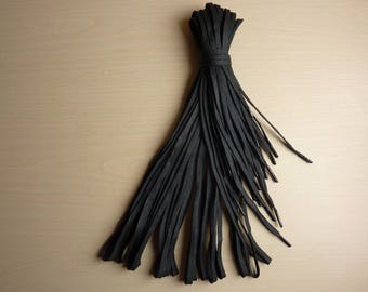 10 PAIRS OF SHOELACES CORDS FLAT LENGTH 8.5 CM WIDTH 5 MM