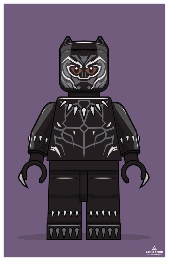 black panther lego film