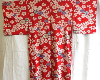 Silk kimono robe | Etsy