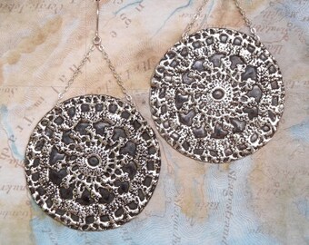 Boho Jewelry, Boho Earrings, Boho Chic Jewelry, Boho Sterling Silver Earrings, Boho Chic Jewelry, Bohemian Earrings Bohemian Fashion Jewelry