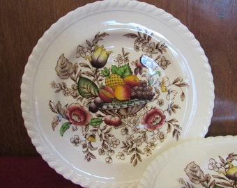 Windsor Ware Johnson Brothers England Pomona Salad Plates (7)