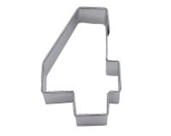 Number 4 Cookie Cutter