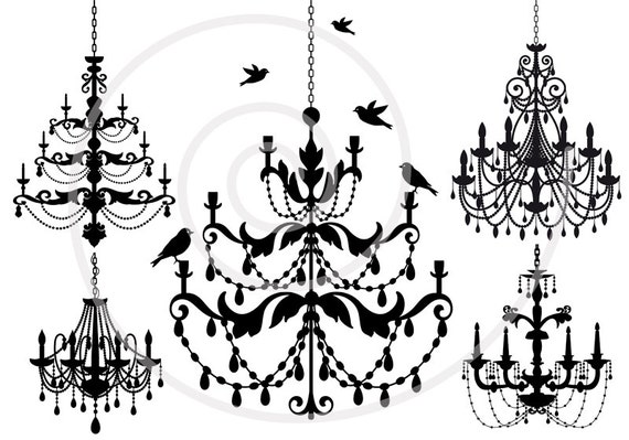 Vintage Chandelier Clip Art Set With Birds Digital Clipart Scrapbooking Home Decor Cottage Chic Silhouette SVG Files Instant Download Vintage Chandelier Clip Art Set With Birds Digital Clipart Scrapbooking Home Decor Cottage Chic Silhouette SVG Files Instant Download