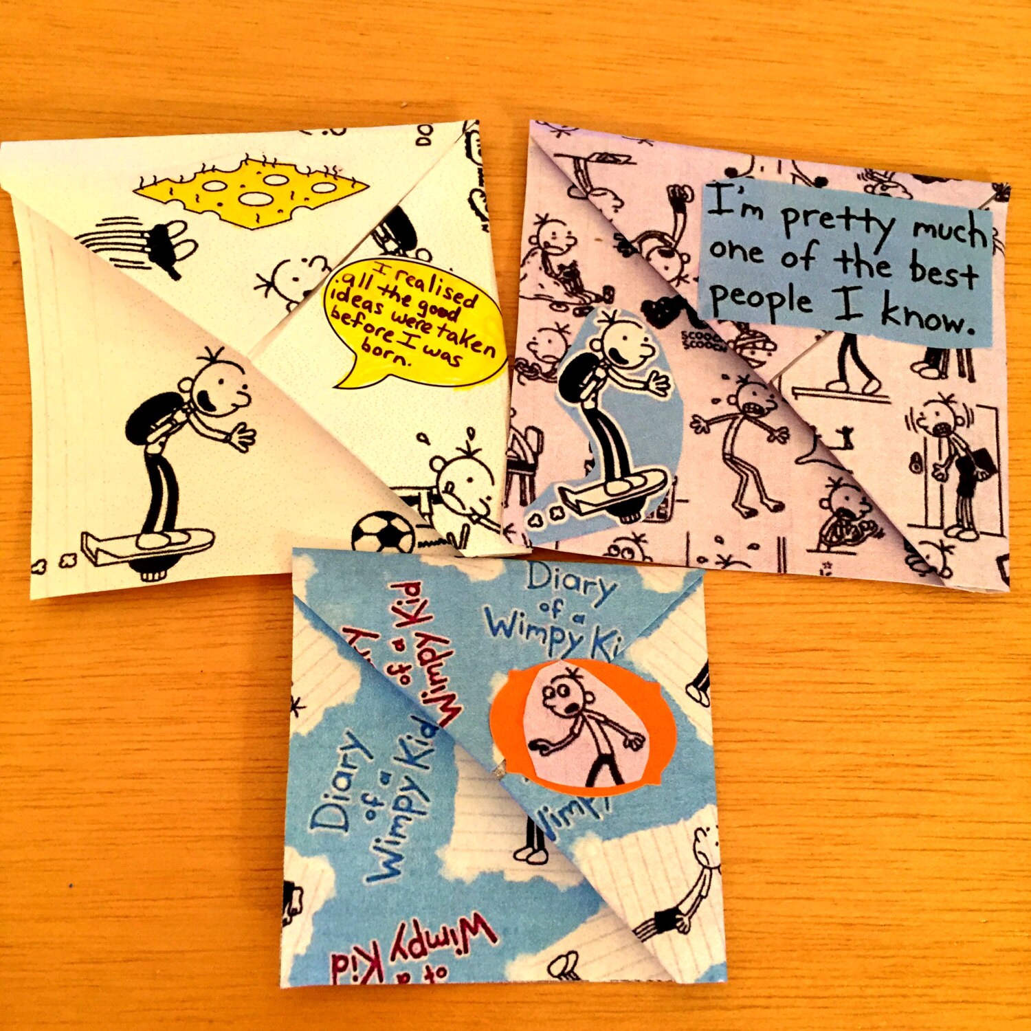 3 Diary of a Wimpy Kid Corner Bookmarks FREE GIFT