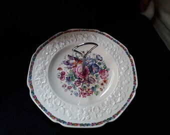 Crown Ducal Gainsborough Cake Plate.