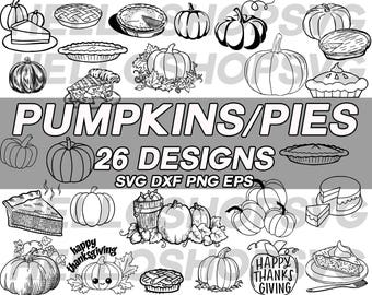pumpkin svg, pumpkin pie svg, pie svg, thanksgiving svg, vegetable svg, clipart, decal, stencil, vinyl, cut file, decal, silhouette