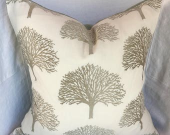 Orchard Trees in Dusk Pillow Cover
