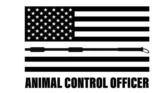 Download Animal Control Officer Flag With Catch Pole