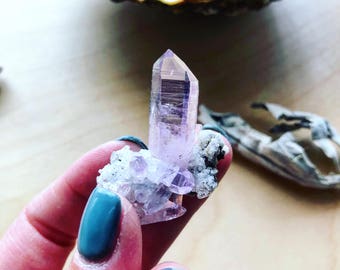 Vera Cruz Amethyst Cluster | Spirit Connection, Meditation, Journeying Crystal Cluster | Intuition, Psychic, Spirit Guide Connection
