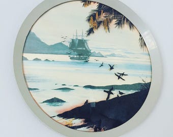 1950's Kitsch Japanese / Tiki Artwork