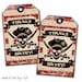 Pirate Party, Thank You Tags, Hang Tags, Favor Tags, Gift Tags, Instant Download, Print Your Own