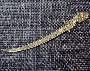Brass Sword Letter Opener