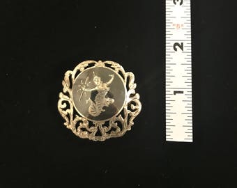 Siam Silver Brooch