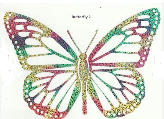 rainbow multi color butterfly htvd heat transfer vinyl design iron on from jingabstore on etsy studio - Color Butterfly 2 rainbow multi color butterfly htvd heat transfer vinyl design iron on from jingabstore on etsy studio - Color Butterfly 2