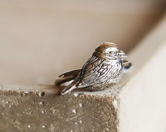 PETITE FILLE Handmade Jewelry mini collection Sparrow Sterling Silver Ring