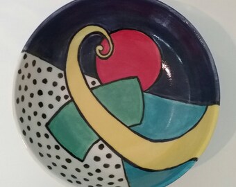 Whimsical ceramic bowl