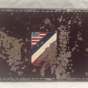Metal Tin Cigarette Storage Holder Case Smoke, Old and Crusty, American/Britain