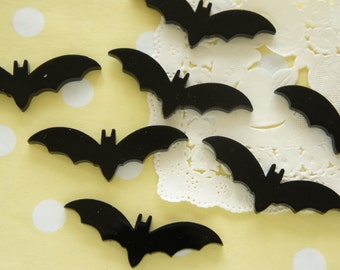 8 pcs Bat Cabochon (15mm44mm) DR491