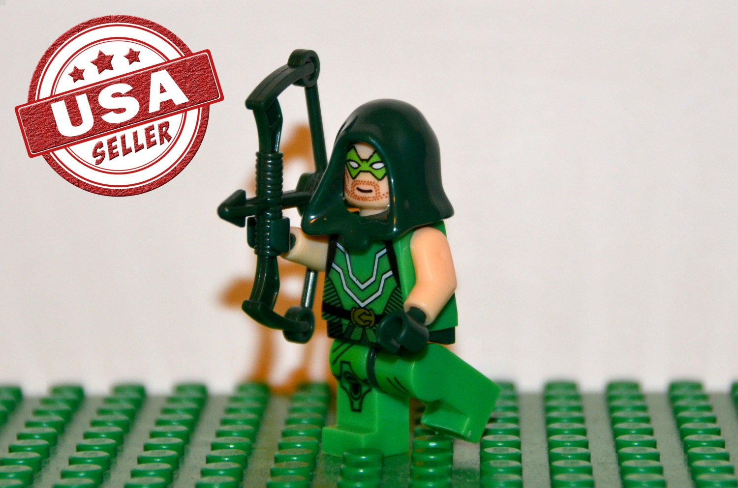 lego green arrow custom