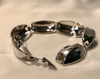 60's Silver Linked Bracelet LV0168