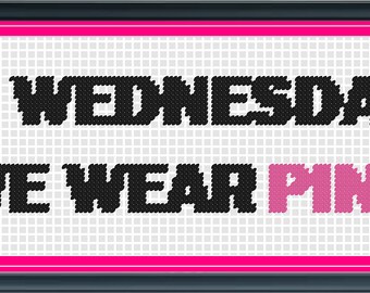 On Wednesdays we wear pink