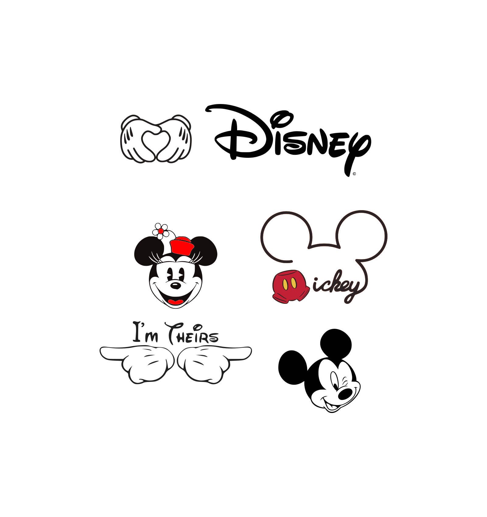 Mickey Mouse svg Disney svg Mickey mouse ears svg Mickey