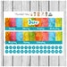 June - mini monthly cover up - perfect for ECLP monthly overview - planner stickers