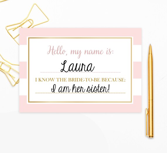 name tags 5395