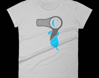 Monogrammed Blow Dryer T-Shirt